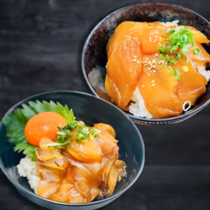 海鮮漬け丼セット