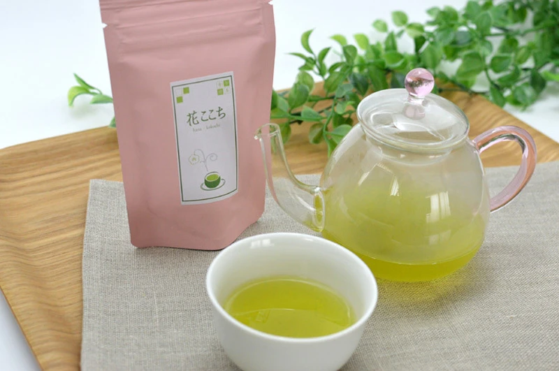 香り緑茶【花のような甘い香り】『花ここち』リーフ 30ｇ