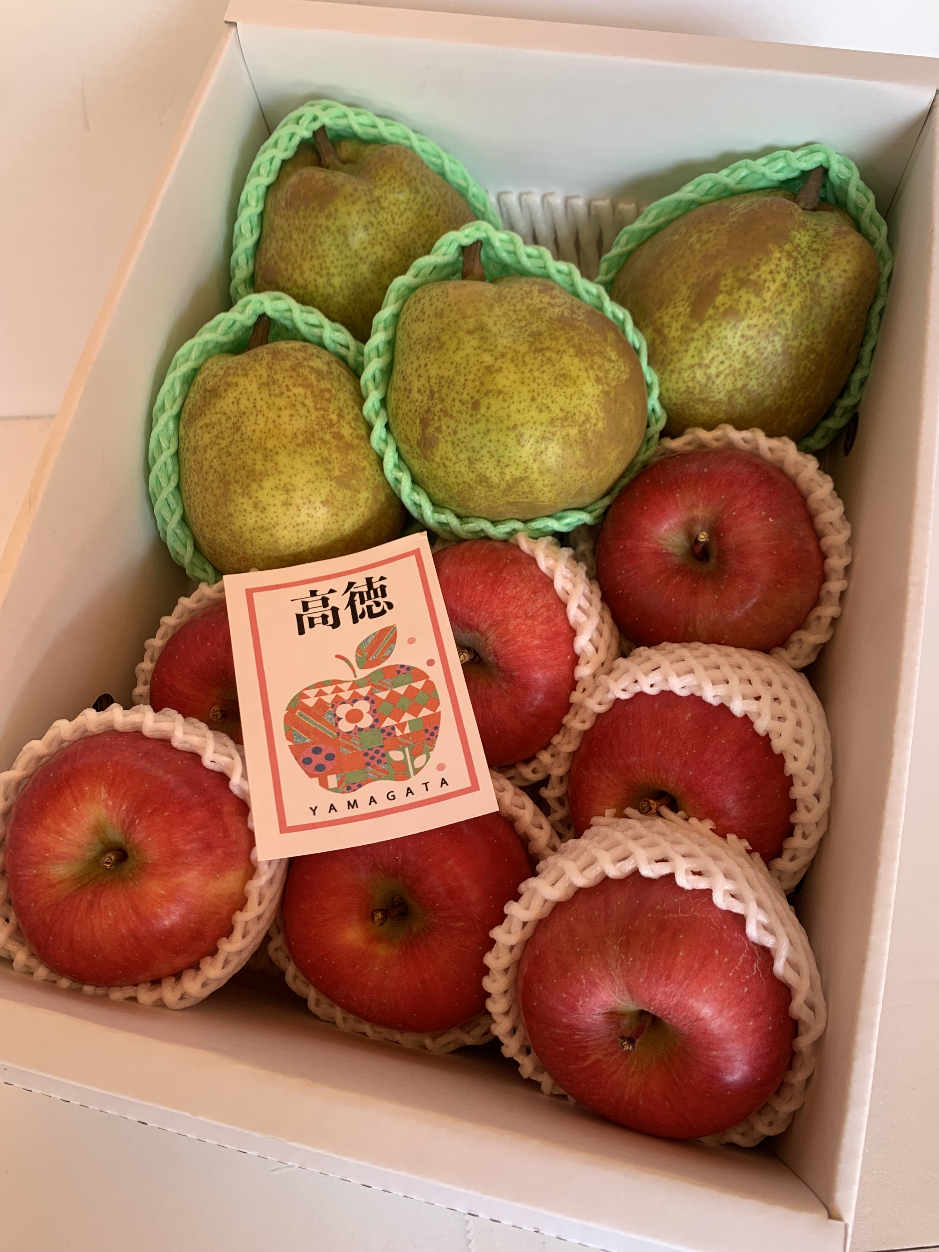 限定10箱】山形県産ラフランスと蜜りんご高徳セット｜果物セットの商品