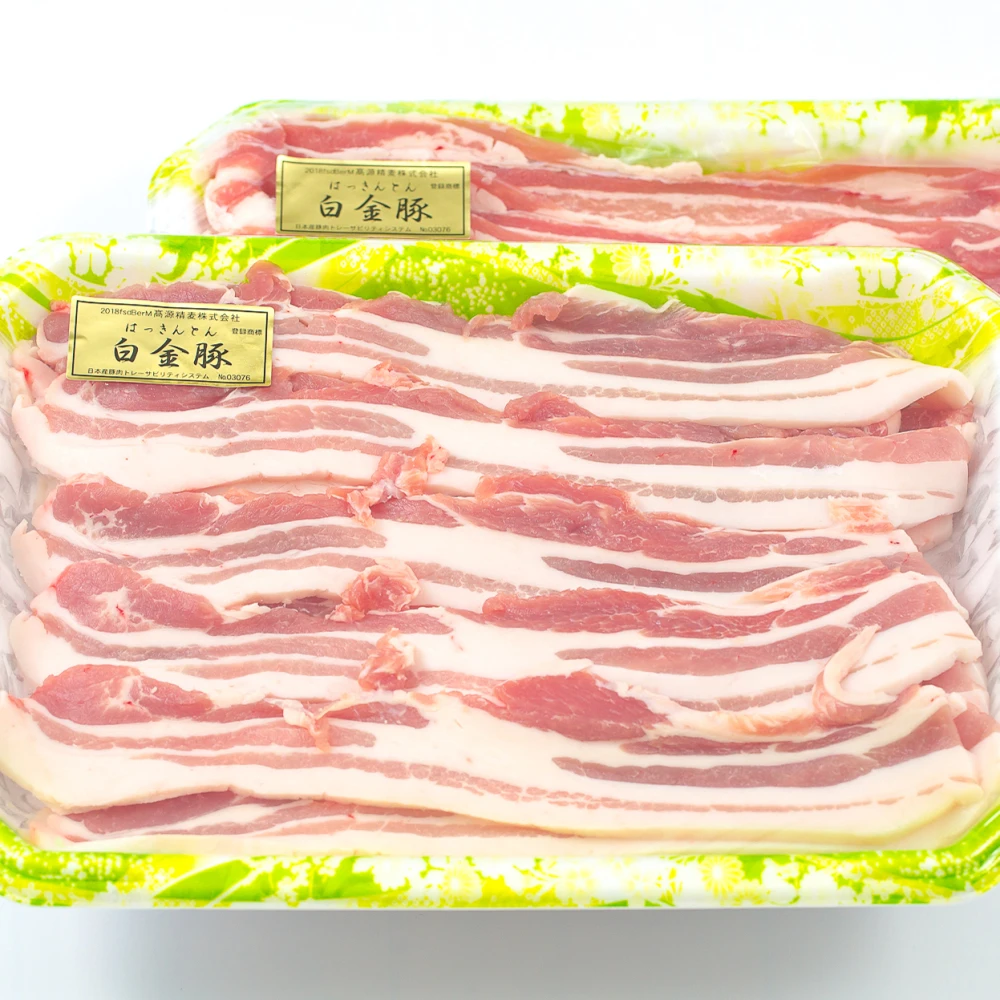 バラ焼き肉・なべ用《白金豚》とろける柔らかさ旨味たっぷり｜カルビ
