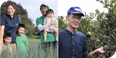 ねっこ農園 金子さん、中農園 中さんのこだわり