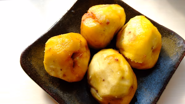 【むき栗 ねっとり甘く濃厚な味 岸根栗むき栗  】自然栽培 熟成むき栗