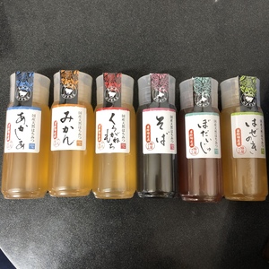 あかしあ、みかん、くろがねもち、はぜのき、ぼだいじゅ 各200g全6種類セット