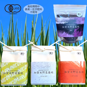 農薬・化学肥料不使用 R4年産『厳選4種食べ比べ』白米3種300g＋黒米200g