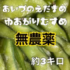 会津の枝豆　湯あがり娘　3キロ