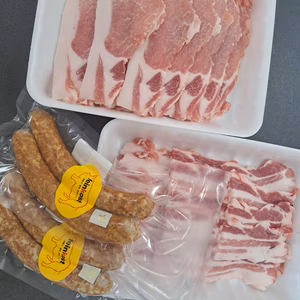 ひょうご雪姫ポークBBQ、焼肉セット