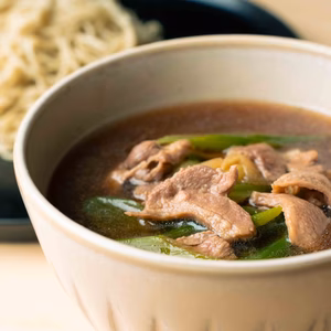 かすみ鴨の鴨せいろ　2人前