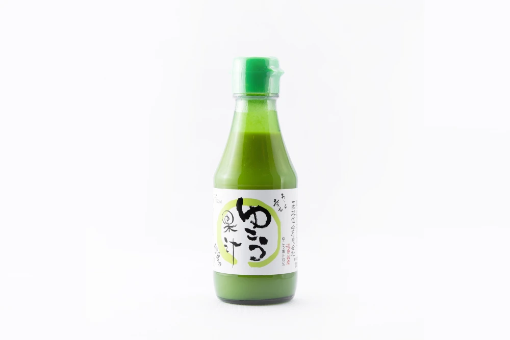 完全無添加 ゆこう果汁 天然100％果汁 (1本:150ml)｜加工食品の商品