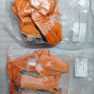 活〆サクラマスのアラ（中骨）/急速冷凍