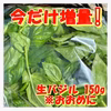 新鮮 生バジル 150g＆大葉10枚×8袋☆朝収穫 香りいい️