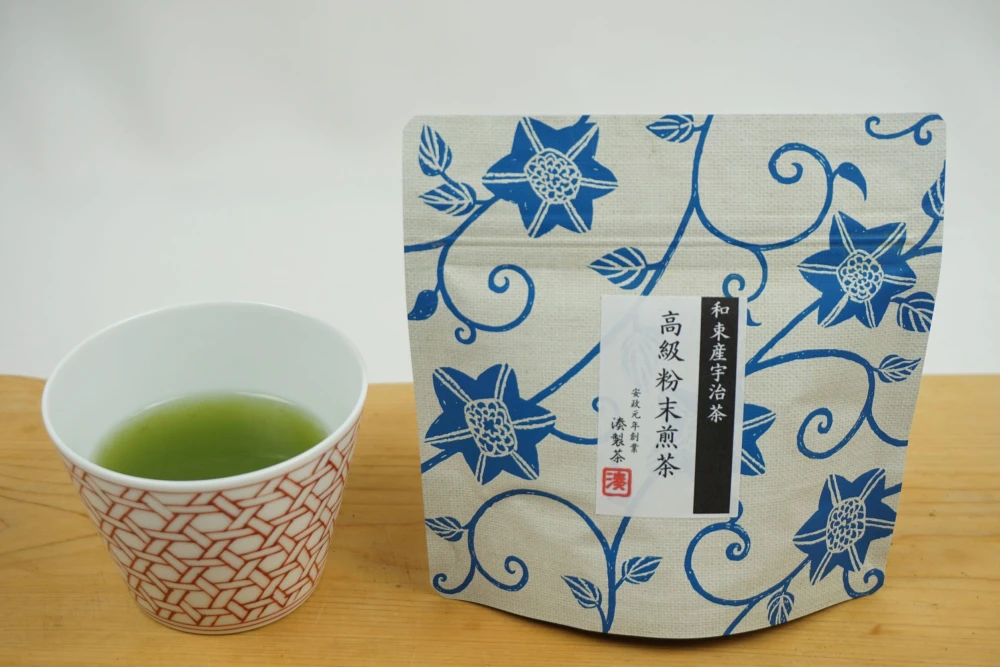 京都宇治 粉末煎茶「美容に良し!健康に良し!」