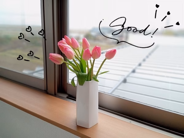 ﾁｭｰﾘｯﾌﾟ切花10本簡易 赤・黄・桃　北海道沖縄配送不可