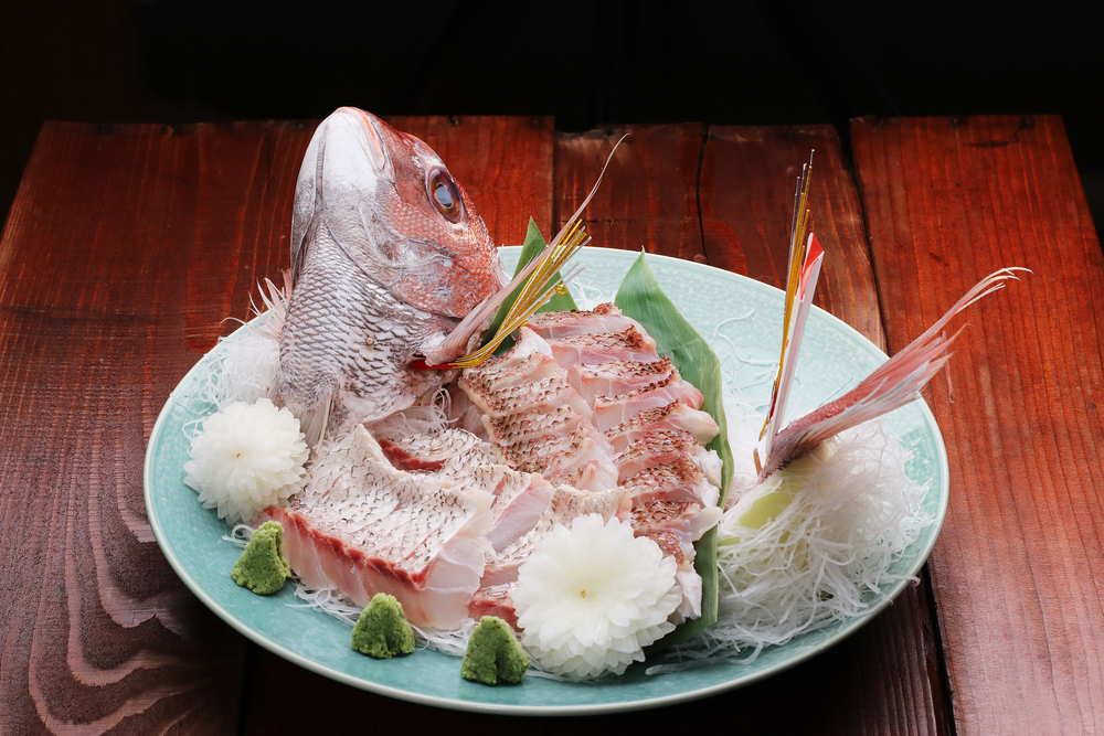 赤刺身品 漬けしゃぶ相性抜群】今季初の本格便『天然国産桜マダイ』お刺身約700g