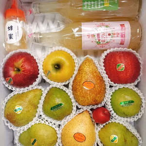 りんご 洋梨 ジュース 蜂蜜セット