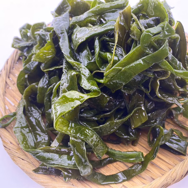 在庫処分セール　玄界灘の塩茎わかめ　おすすめレシピ付き　