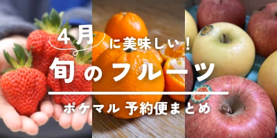 4月が旬の果物（みかん・いちご 等）旬食材 予約・購入も【フルーツ】