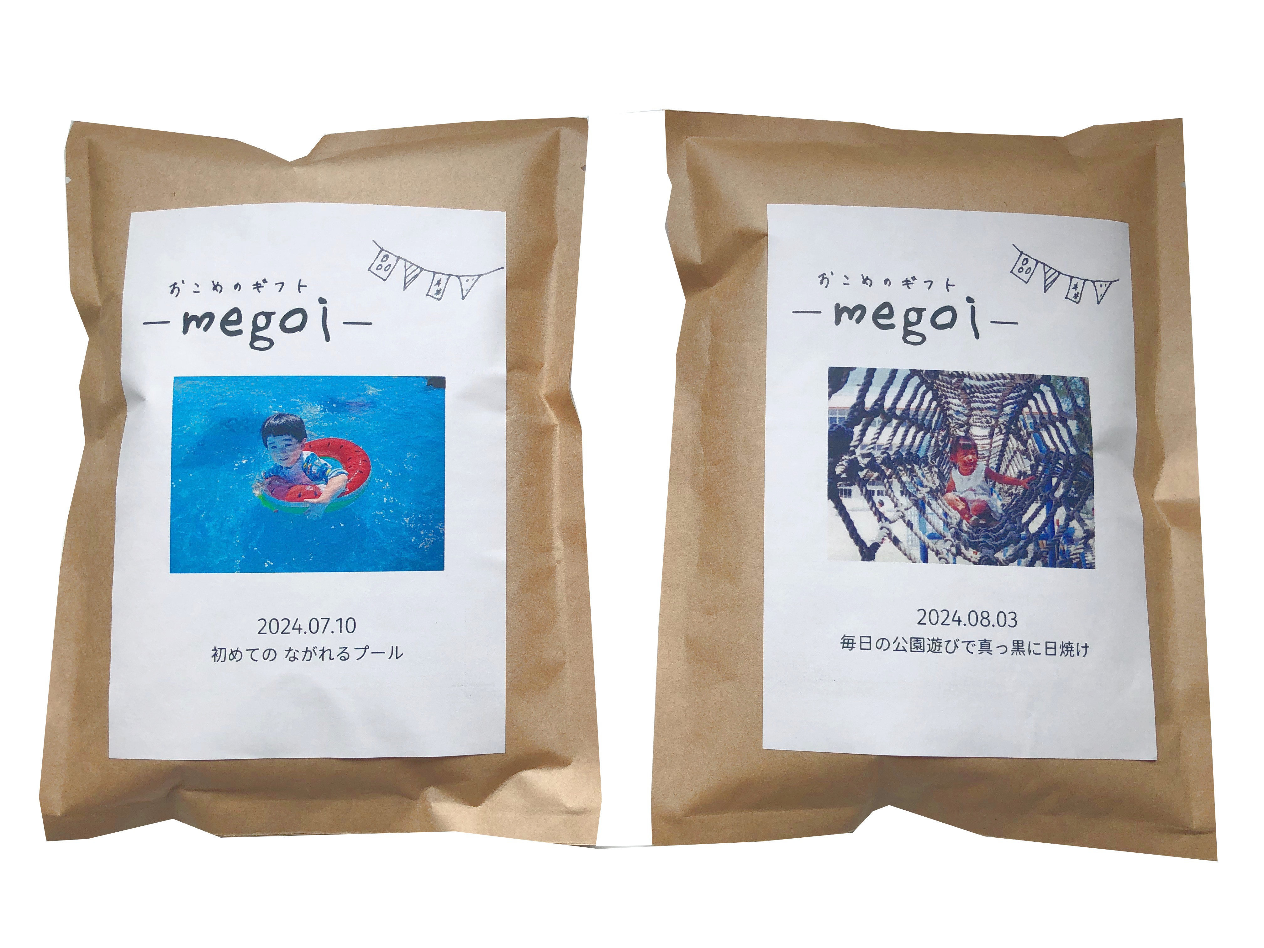 着日指定可]南魚沼産コシヒカリ2合[お米の成長報告ギフト -megoi- 2合(300g)×2袋
