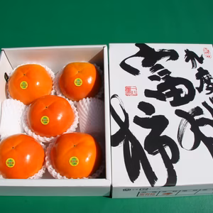 一心農園の富有柿　特選大玉果　 約1.8㎏(5～6個入)