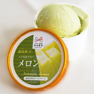 【アイスクリーム】タカミメロン 猿島茶入り スイーツ デザート ICE-004