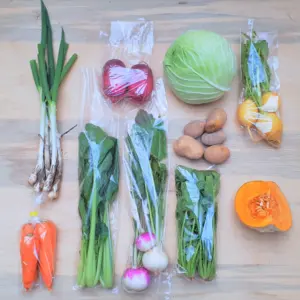 [土曜発送]　子育て農家の野菜セット　選べる2サイズ