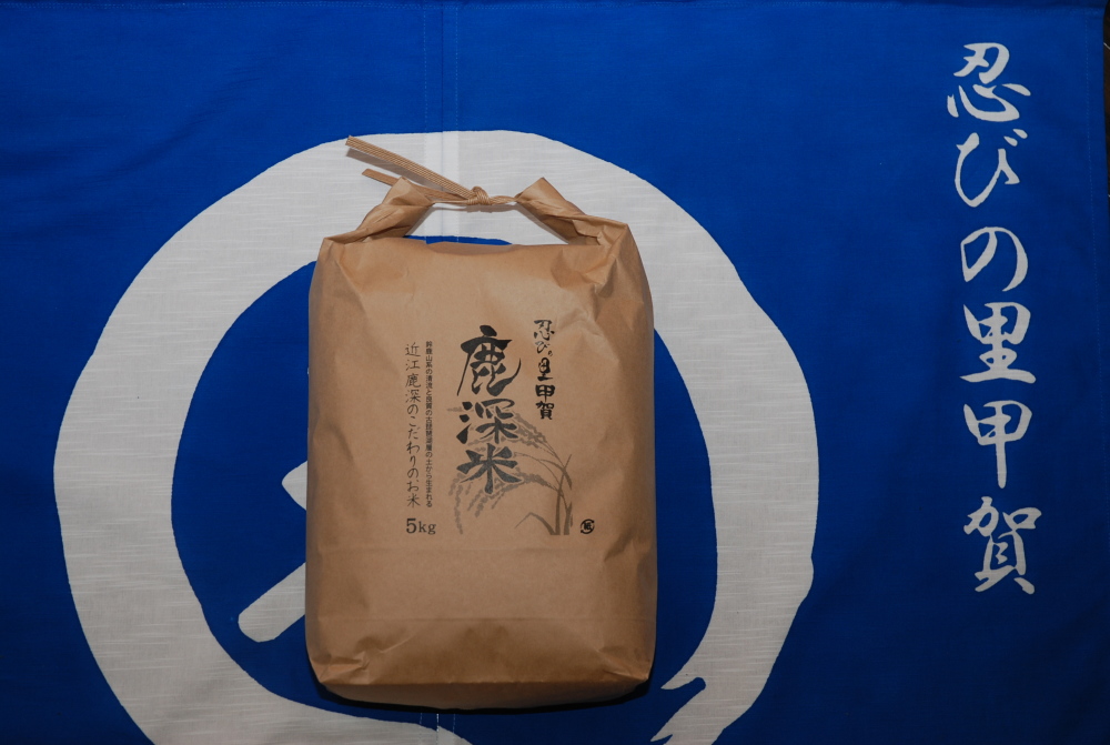 古琵琶湖の恵み☆近江鹿深米みずかがみ白米5ｋｇ