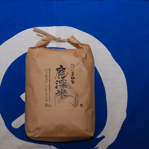 古琵琶湖の恵み☆近江鹿深米みずかがみ白米5ｋｇ