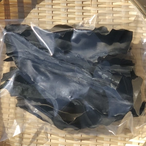 【岩手県田野畑産】天然黒昆布　70g