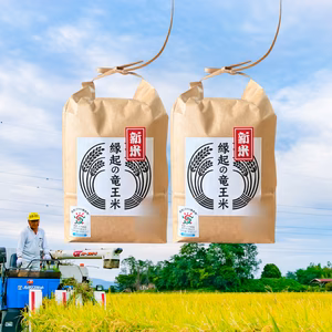 ２品種食べ比べセット【令和7年産】特別栽培米 「白米」滋賀県産 縁起の竜王米