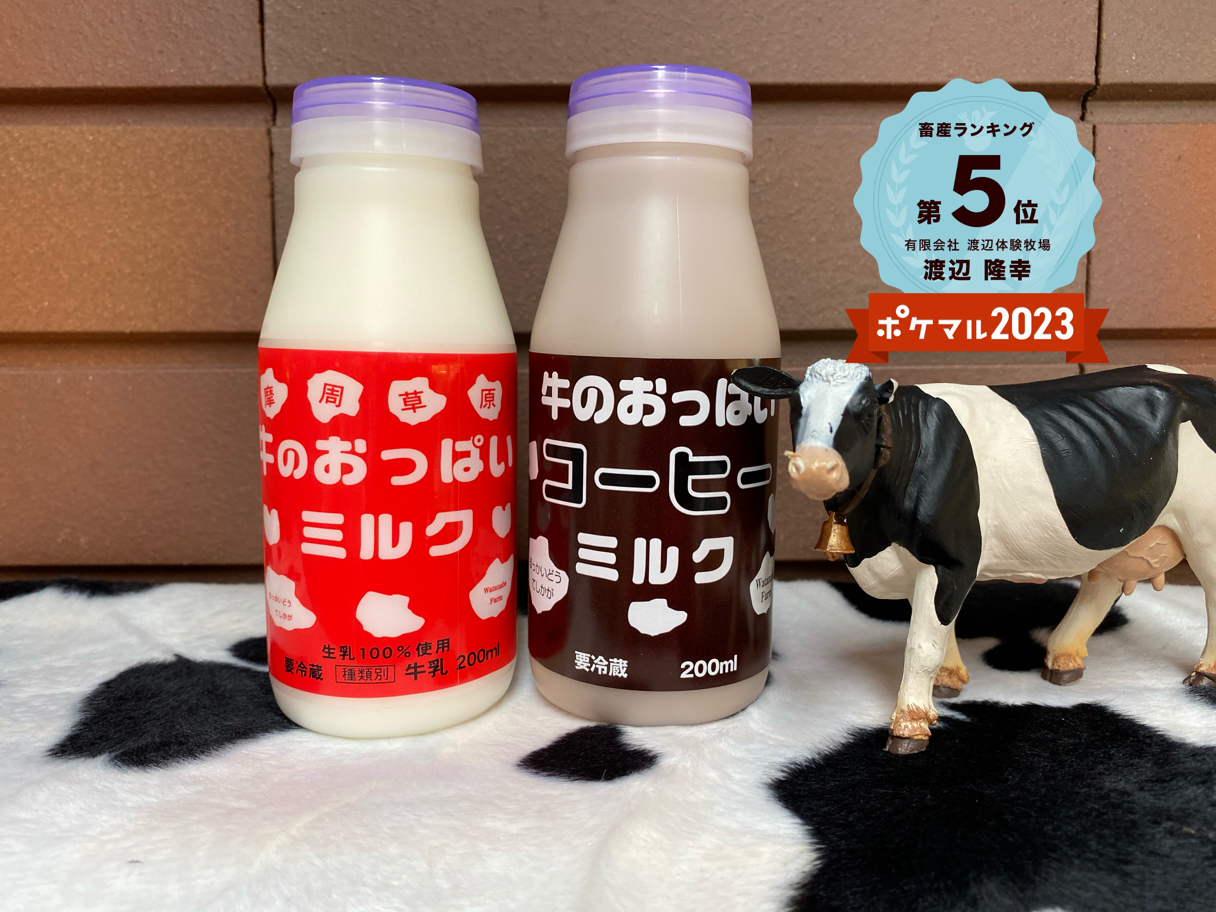 吉本牛乳（さかわの地乳）・ 吉本コーヒー 各200ml×5本 合計10本