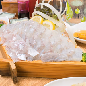 【福をかき込む縁起物】天然国産金ヒラメ刺身＆しゃぶしゃぶ用大容量約700g