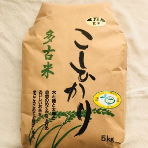 【幻の米】多古米コシヒカリ(特別栽培米)玄米5kg 平成30年産