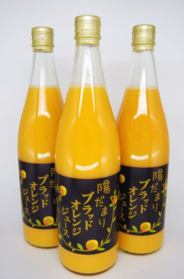  三ヶ日産ブラッドオレンジジュース 100％ストレート720ml×3本セット