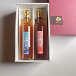 梅農家による梅酒セット　500ml 2本入り のみくらべ　辛口梅酒　甘口梅酒