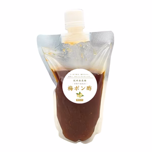 紀州完熟南高梅 梅ポン酢 果肉入り｜やまと農園