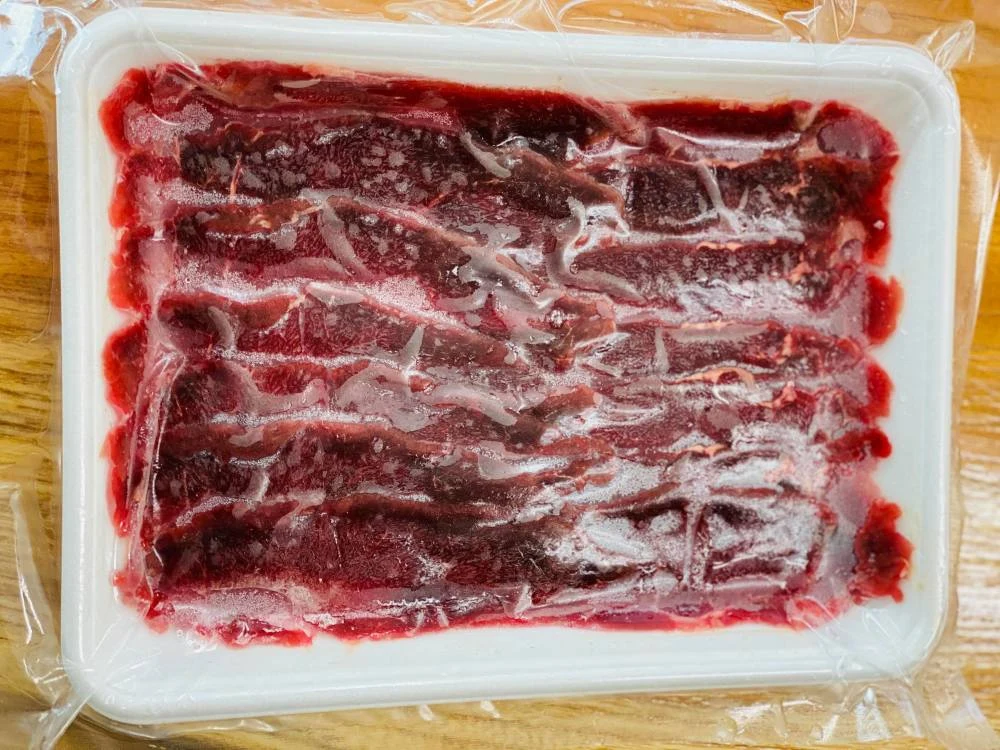 大槌鹿・モモ肉しゃぶしゃぶ用！！