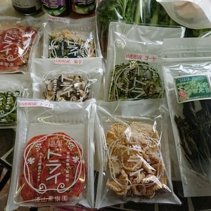 無添加・ノンオイル常温乾燥　山形県産　ドライ野菜おまかせ6袋セット