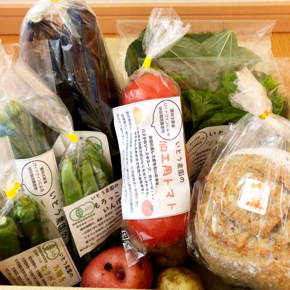 Jas有機 特栽野菜を信州諏訪湖の畔から 夏秋野菜をクールで いとう農園 農家漁師直送のポケットマルシェ