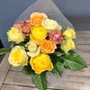 イエローxオレンジ系 バラMIX 12本（品種お任せ）花のある暮らし♪