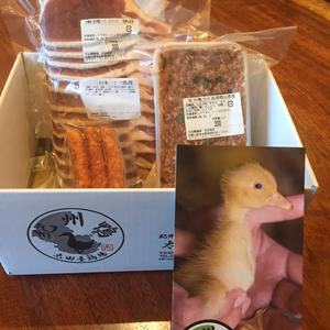 紀州鴨セット（ローススライス・つくね・ソーセージ）