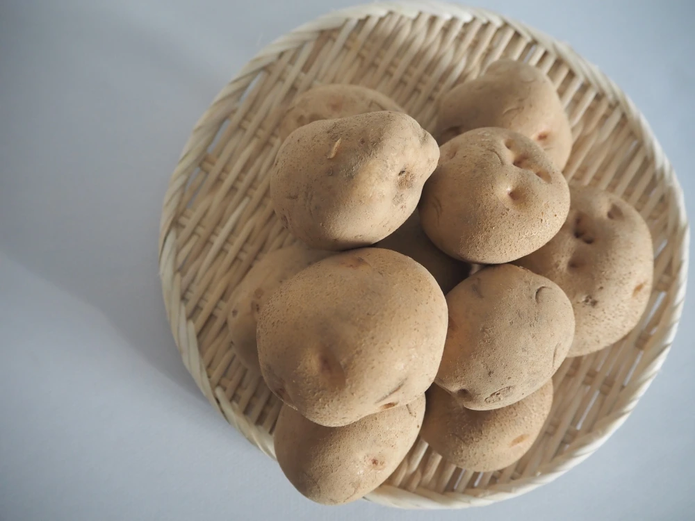 北海道産新じゃがいも　品種キタアカリ　10kg 　込み玉M〜3Lサイズ