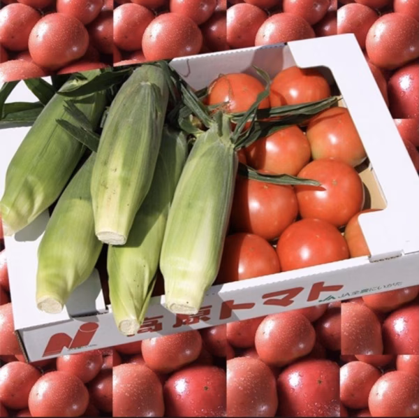 期間限定　トマトとうもろこしセット