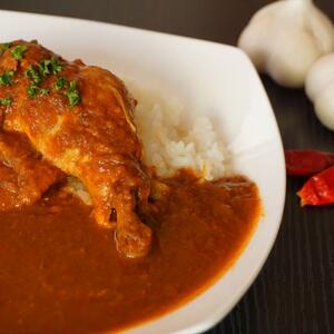 鶏もも一本カレー