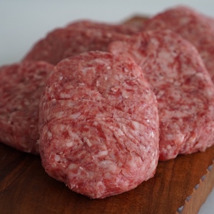 【祝4周年おまけ付】岩塩とお肉だけて作る牛肉100%手ごねハンバーグ