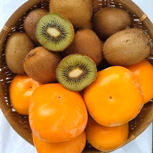 送料割引中　和歌山県産　キウイ、柿、みかん　フルーツセット