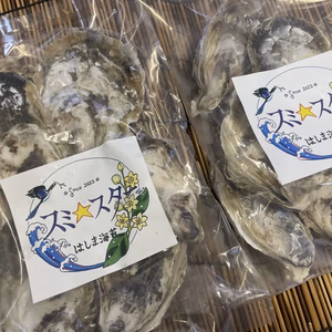 今だけ！冷凍スミノエ牡蠣2kg＋生海苔20g×3（在庫一掃）