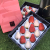 贈答用★厳選12粒　紅白いちご