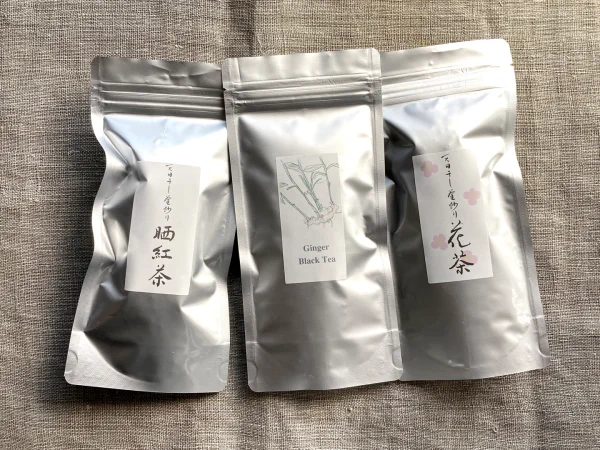 【お茶アソートセット】晒紅茶/生姜紅茶/花茶のセット【クリックポスト発送】