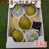 超ビック！大玉ラ・フランス【３kg】化粧箱入《11月上旬〜発送》