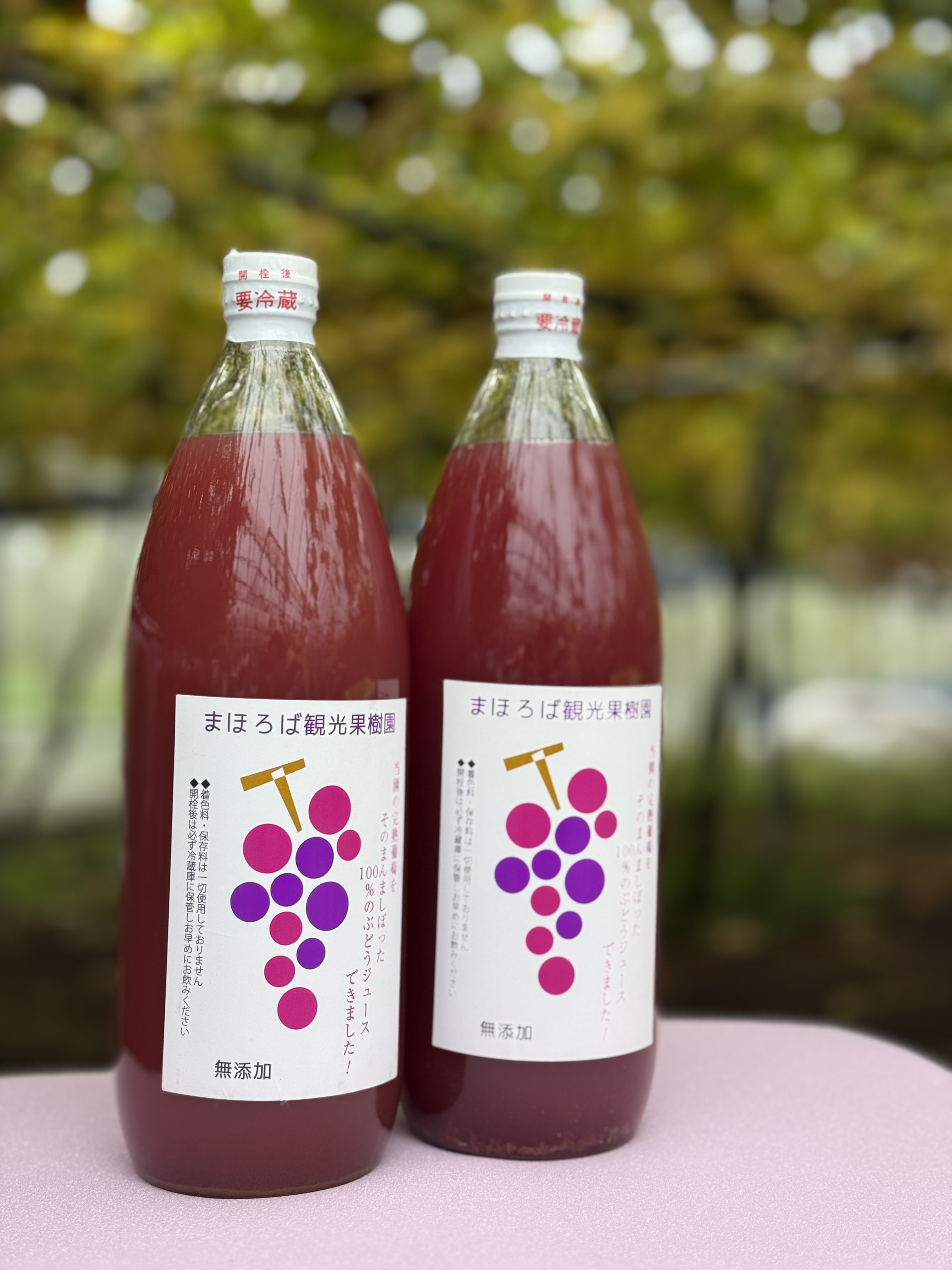 農家直送^ ^無添加ぶどうジュース訳あり品^ ^ 送料込み】農家直売 ぶどうジュース無添加100% 2本セット 令和7年新物