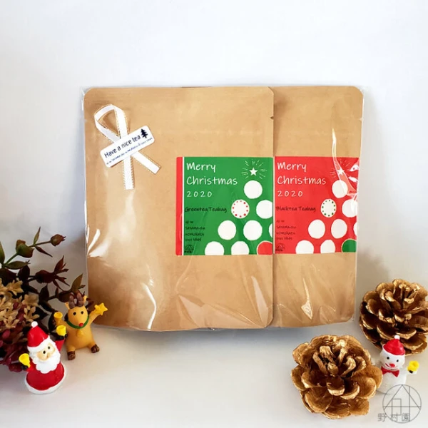 【送料無料】クリスマス限定《緑茶＆紅茶》ティーバッグ セット